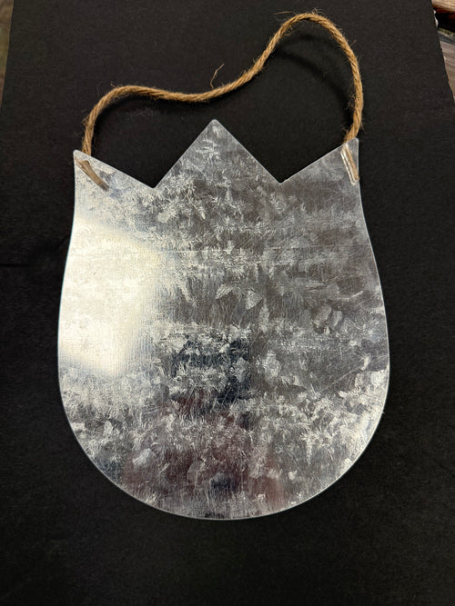 Classroom Tulip Metal Sign
