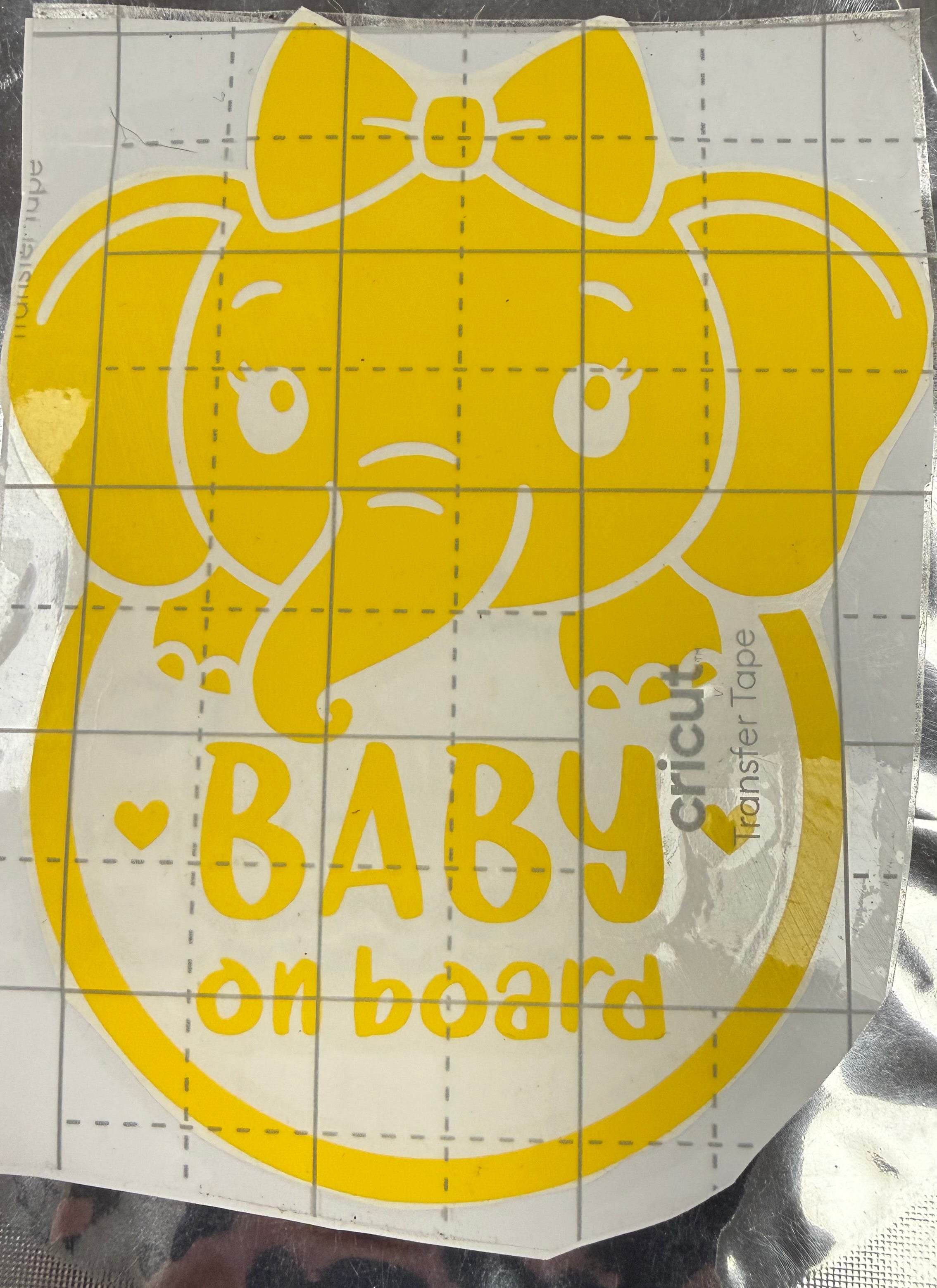 Elephant w/ Bow Baby on Board